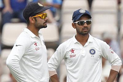 टेस्ट मैच के दूसरे दिन बल्लेबाजी करने उतरे टीम इंडिया के कप्तान विराट कोहली के दूसरे दोहरे शतक और अजिंक्य रहाणे के करियर की सर्वश्रेष्ठ पारी से भारत ने न्यूजीलैंड को जीत की दहलीज से दूर कर दिया।
