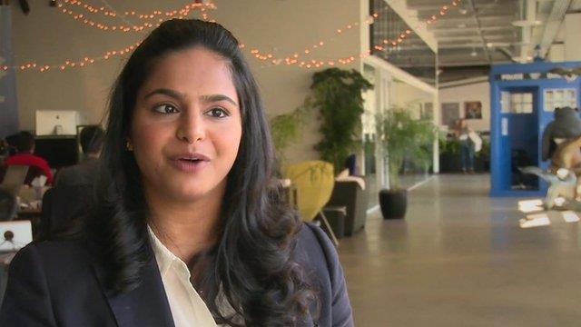रूचि सांघवी फेसबुक की पहली महिला इंजीनियर हैं जिन्होंने 2010 में फेसबुक छोड़ दिया और खुद की कंपनी बनाई जिसे बाद में ड्रॉपबॉक्स को बेच दिया।