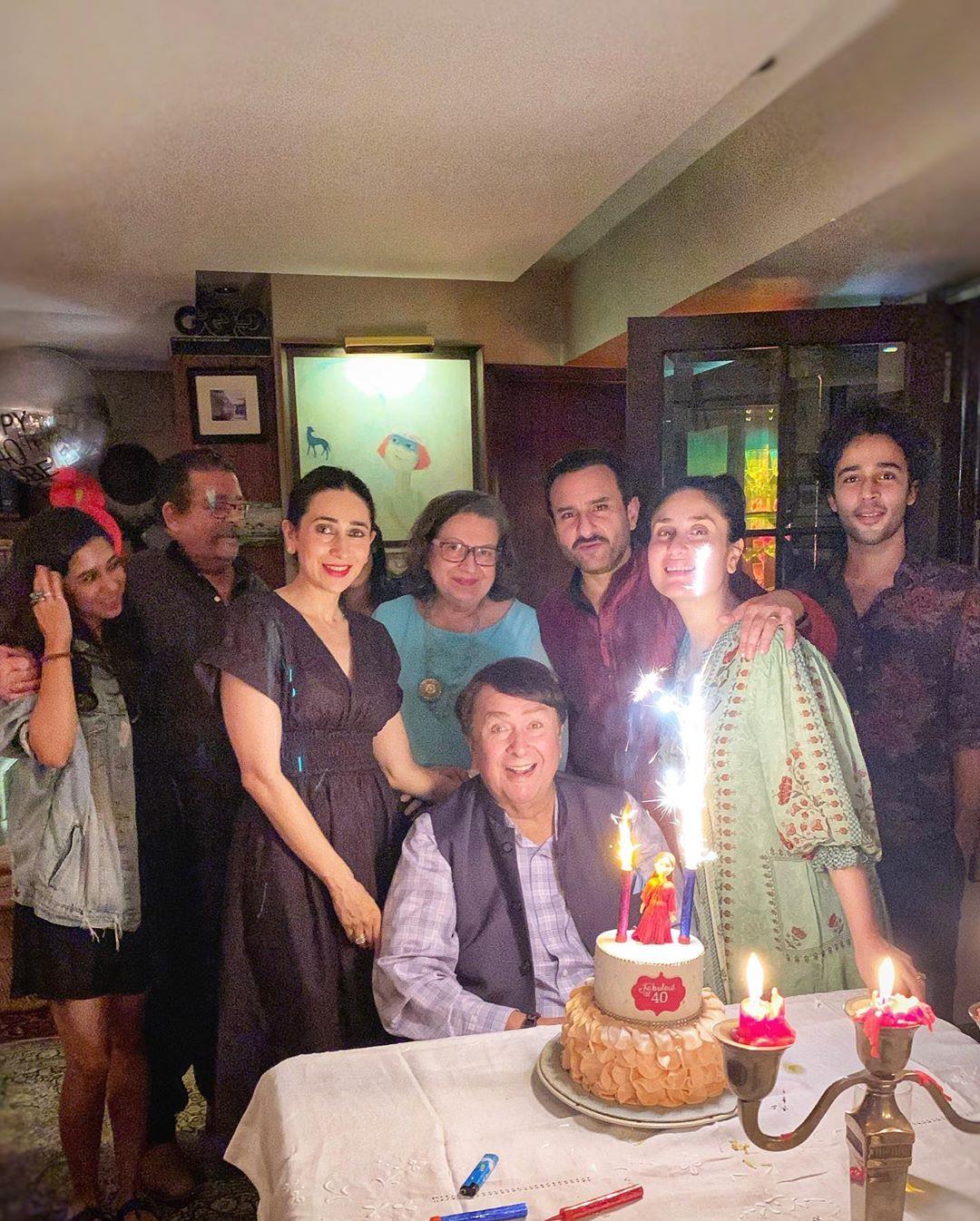 kareena kapoors birthday bash with family members