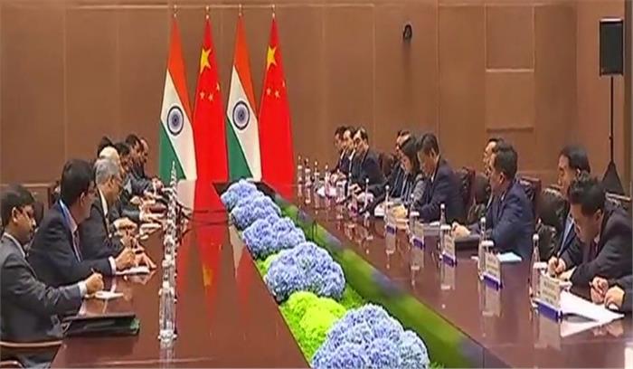 भारत-चीन के बीच द्विपक्षीय वार्ता, बदलते दौर में आपसी भरोसा बढ़ाने पर जोर दिया