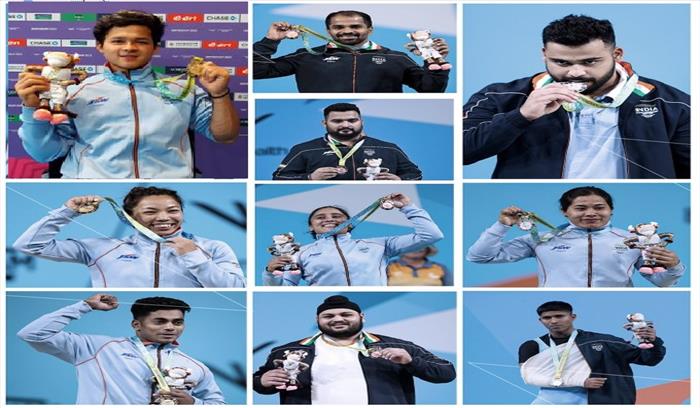 Commonwealth Games 2022 LIVE - भारत ने अब तक 5 स्वर्ण के साथ जीते 18 पदक , जानें किसने किसमें क्या जीता
