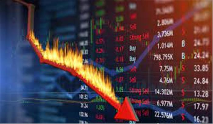 शेयर बाजार में फिर हाहाकार , लाल निशान के साथ सेंसेक्स - निफ्टी में भारी गिरावट , जानें बाजार का हाल