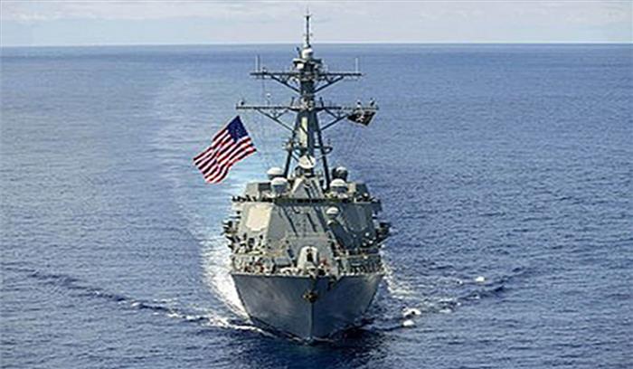 अमेरिका के जंगी जहाज ने दक्षिण चीन सागर में घुसकर चीन को दी चुनौती
