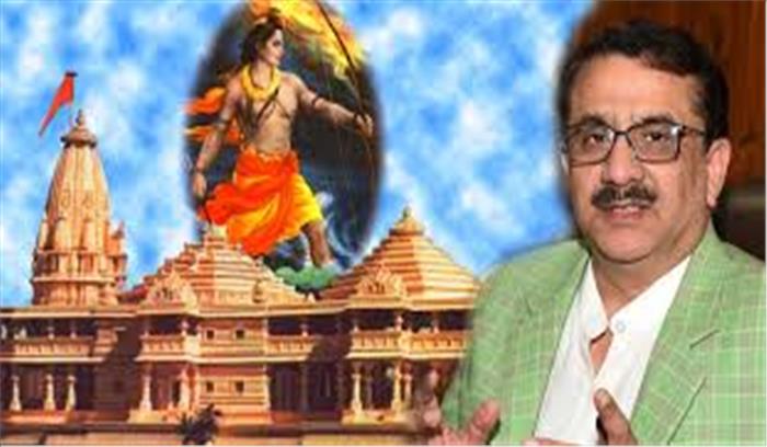 वसीम रिजवी बोले- भगवान राम मेरे सपने में आए और राम मंदिर की हालत देख रो पड़े