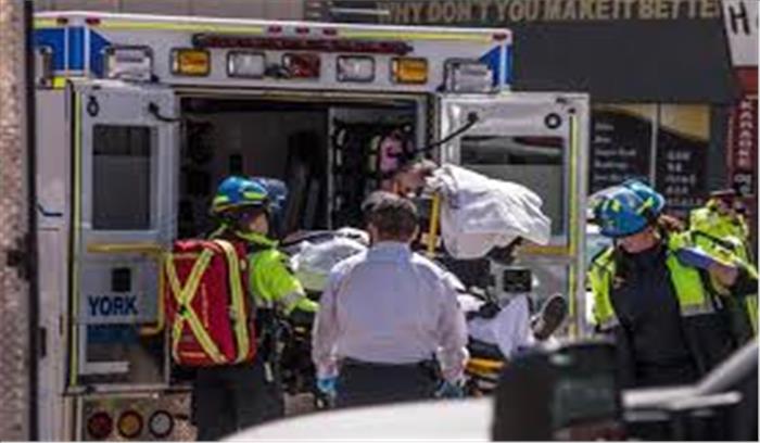 टोरंटो में दोहराई गई फ्रांस की घटना, ट्रक ने पैदल चलने वालों को कुचला, 9 की मौत, 16 घायल