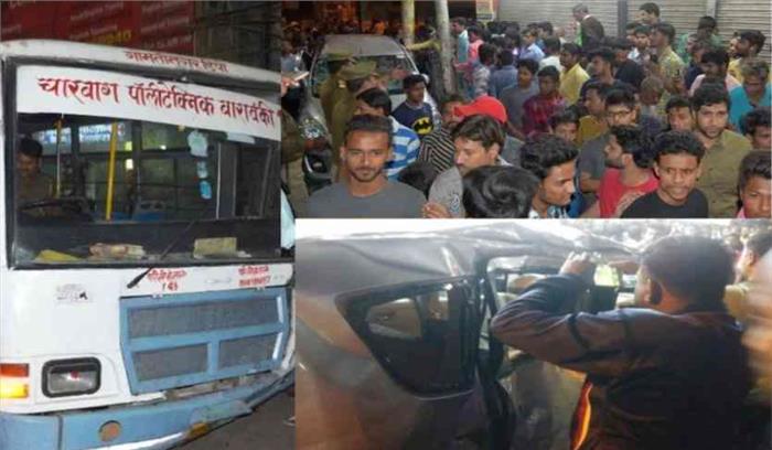 लखनऊ में बेकाबू सिटी बस ने कई लोगों को कुचला, 2 की मौके पर मौत, घायलों का इलाज जारी