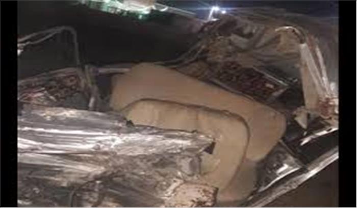 हरियाणा में हुई ट्राले और कार में जबर्दस्त टक्कर, 13 लोगों की मौत कई घायल