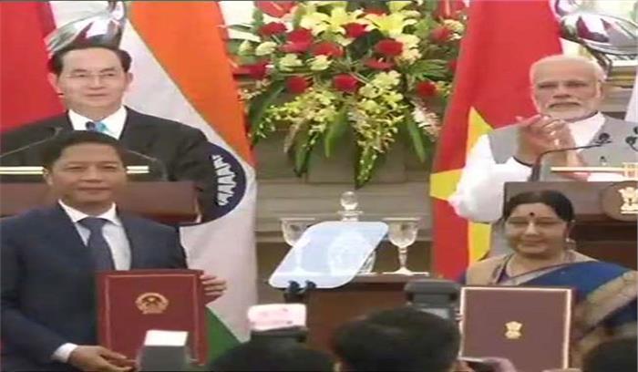 वियतनाम के राष्ट्रपति का भारत में हुआ स्वागत, रक्षा और व्यापार के साथ परमाणु सहयोग पर भी समझौता 