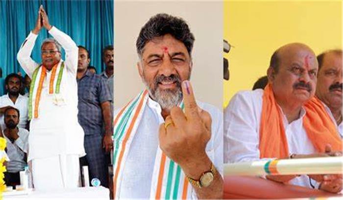 Karnataka Assembly Election Result 2023 - भाजपा की शर्मनाक हार , कांग्रेस को पूर्ण बहुमत , खड़गे बोले - सोनिया-राहुल-प्रियंका की मेहनत रंग लाई