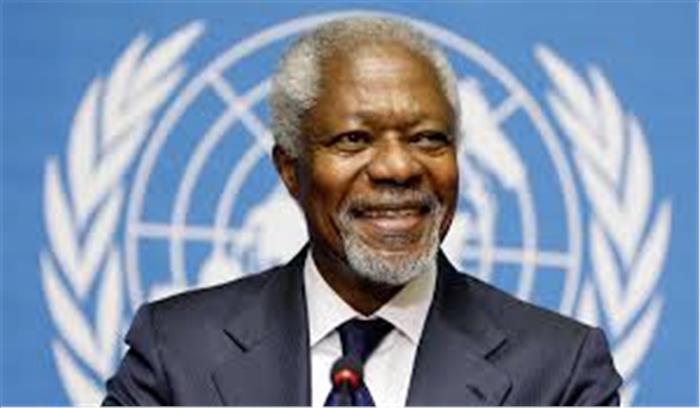 संयुक्त राष्ट्र संघ के पूर्व महासचिव कोफी अन्नान का निधन, विश्वशांति का किया प्रयास