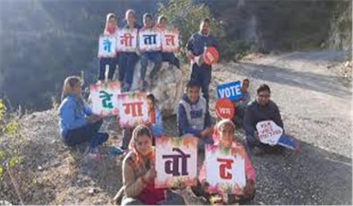 Uttarakhand Election 2022 - पहाड़ में वोट की चोट मारने घरों से निकले लोग , CM धामी की पत्नी पर लगे आरोप 
