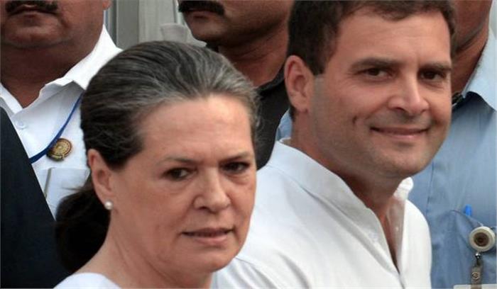 कांग्रेस में शुरू हुआ राहुल राज, मां-बेटे ने जमकर भाजपा पर साधा निशाना