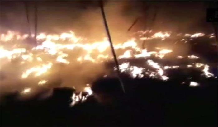 राजकोट के धार्मिक शिविर में लगी भीषण आग, 3 लड़कियों की जलकर मौत, 15 से ज्यादा घायल