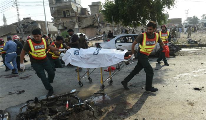 पाकिस्तान में  शाहबाज शरीफ के घर के पास आत्मघाती विस्फोट, 26 की मौत, 58 घायल